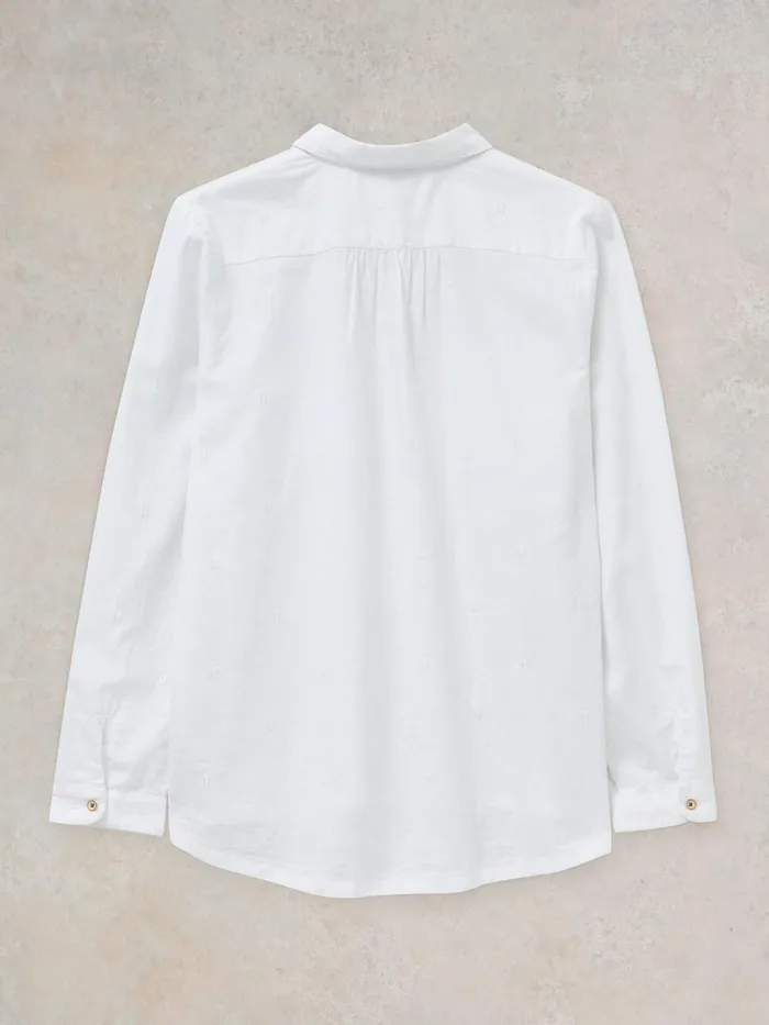 Women White Stuff Clothing Sophie Organic Cotton Shirt Women White Stuff Clothing Sophie Organic Cotton Shirt