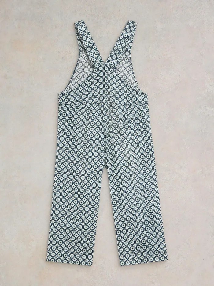 Women White Stuff Clothing Viola Crop Linen Dungaree