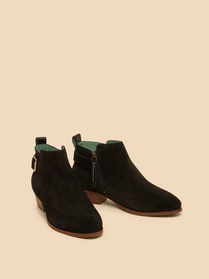 Women White Stuff Footwear Willow Suede Buckle Ankle Boot Women White Stuff Footwear Willow Suede Buckle Ankle Boot