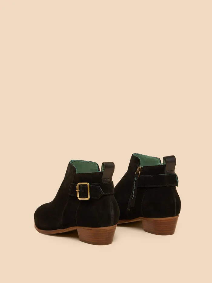 Women White Stuff Footwear Willow Suede Buckle Ankle Boot Women White Stuff Footwear Willow Suede Buckle Ankle Boot
