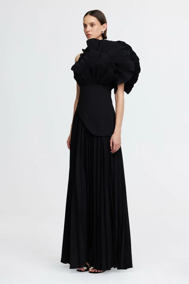 Women WHITTINGTON GOWN Black Acler Maxi Dresses