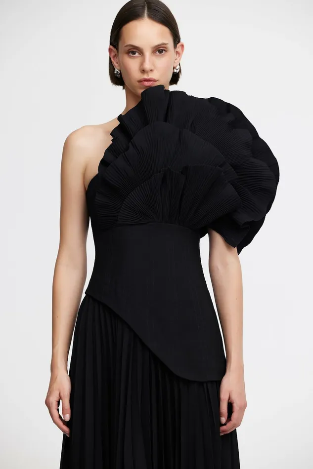 Women WHITTINGTON GOWN Black Acler Maxi Dresses