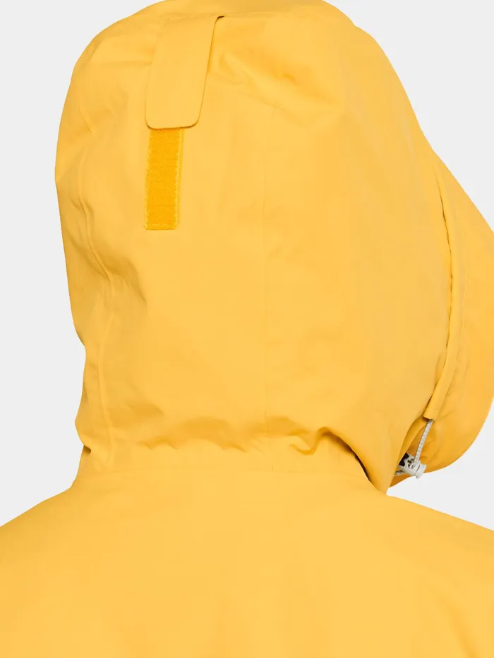 Women Wide Jacket Warm Yellow Didriksons Spring Jackets