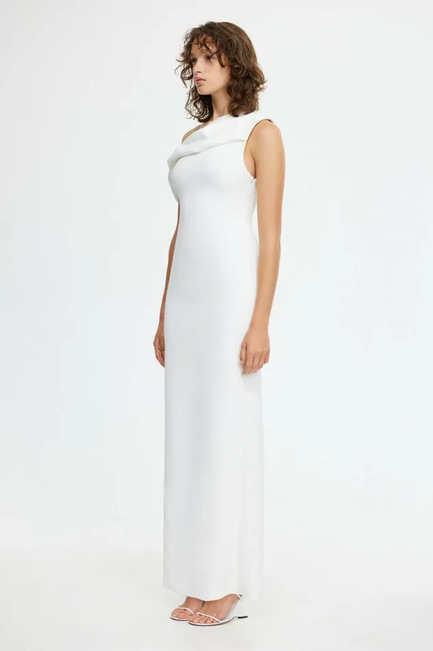 Women WILLIAMSTON MIDI DRESS Ivory Acler Bridal Gowns