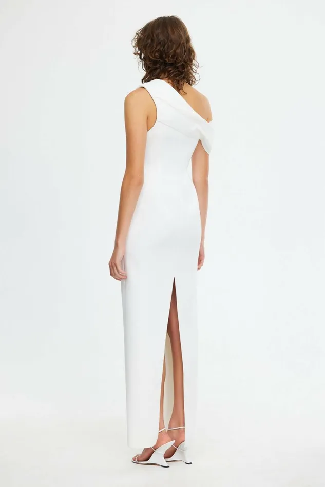 Women WILLIAMSTON MIDI DRESS Ivory Acler Bridal Gowns