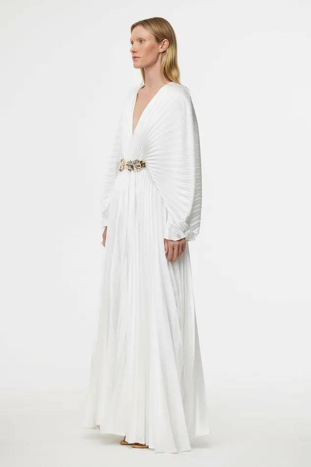 Women WONASTOW MAXI DRESS Ivory Acler White Dresses