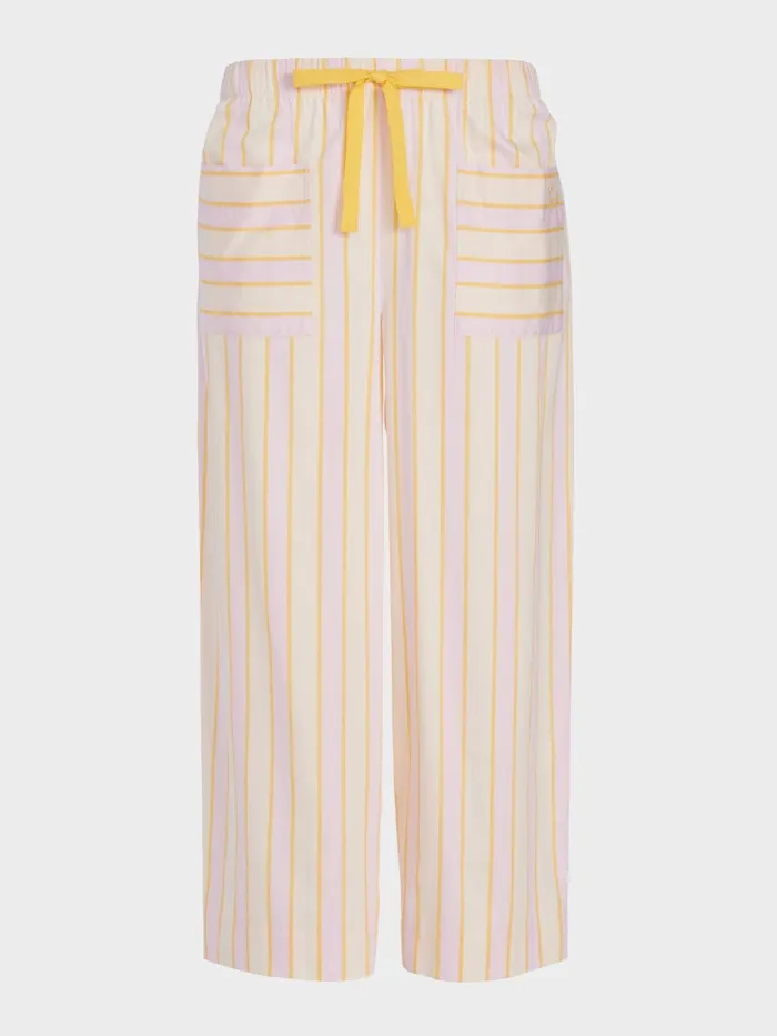 Women Yellow Stripe 34 Pj Pant Multi Peter Alexander Pants