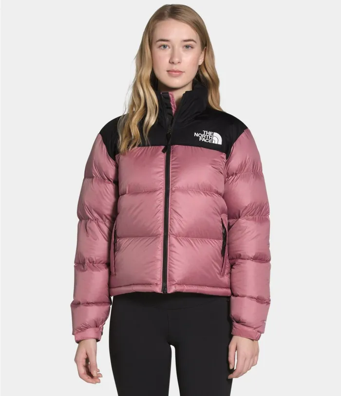 Womens 1996 Retro Nuptse Jacket Mesa Rose The North Face Insulated and Down Jackets