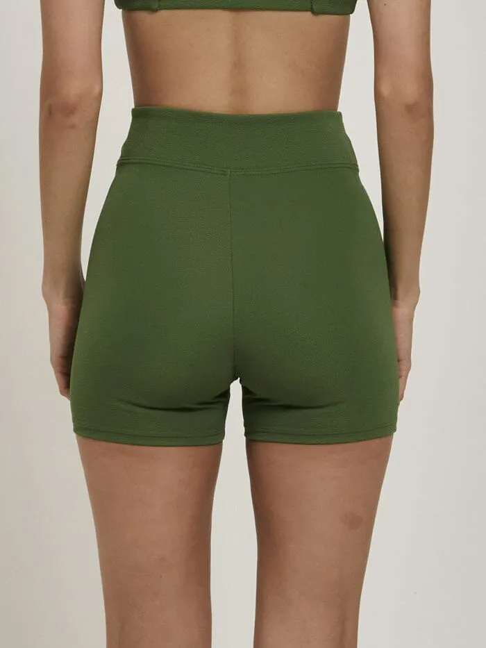 Womens Adira Bike Short Kiwi Green Thrills Shorts