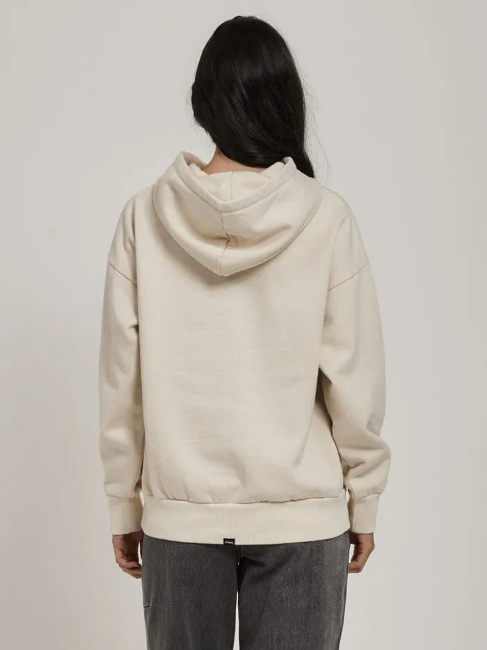 Womens As You Are Fleece Hood Unbleached Thrills Sweaters and Fleece