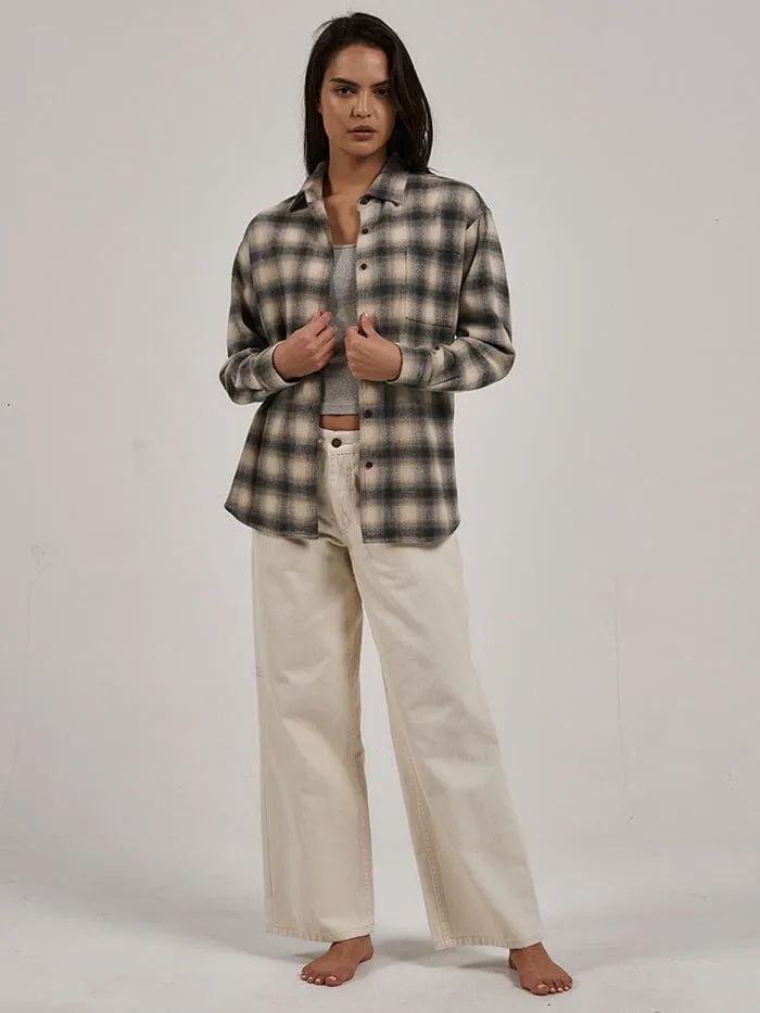 Womens Barrio Overshirt Tarmac Thrills Tops and Tees