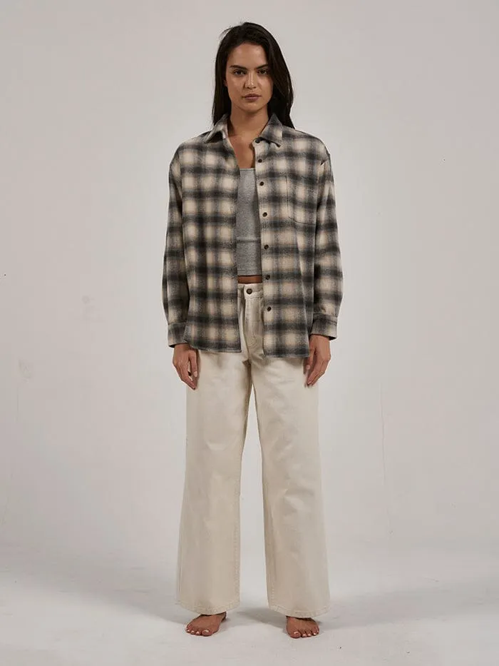 Womens Barrio Overshirt Tarmac Thrills Tops and Tees