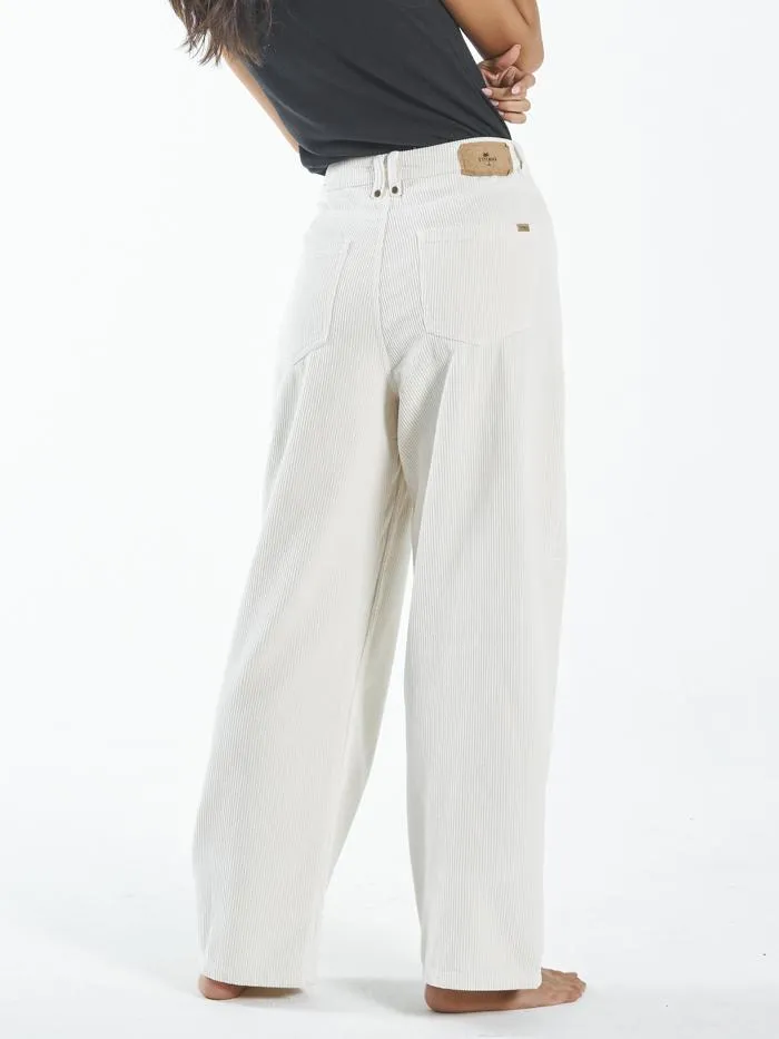 Womens Billie Cord Pant Heritage White Thrills Pants