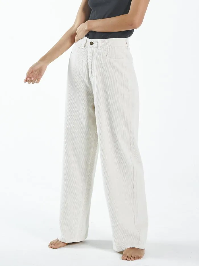 Womens Billie Cord Pant Heritage White Thrills Pants