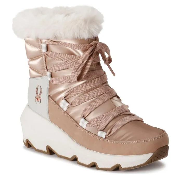 Womens Camden Blush Metallic Spyder Boots