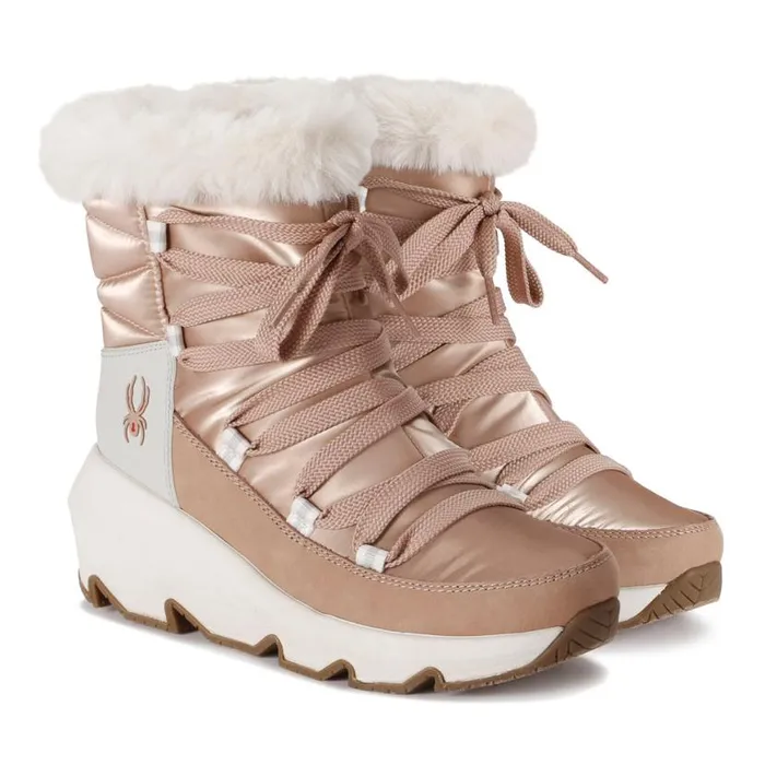 Womens Camden Blush Metallic Spyder Boots