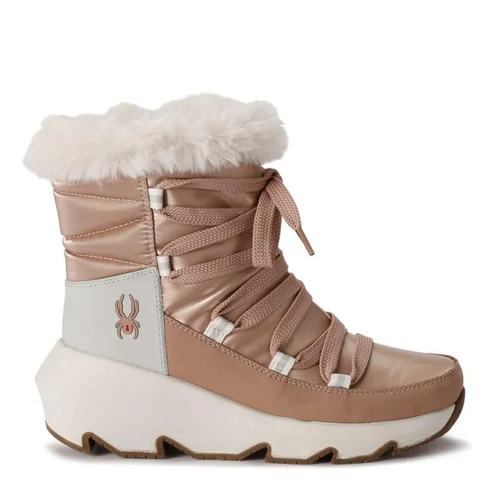Womens Camden Blush Metallic Spyder Boots