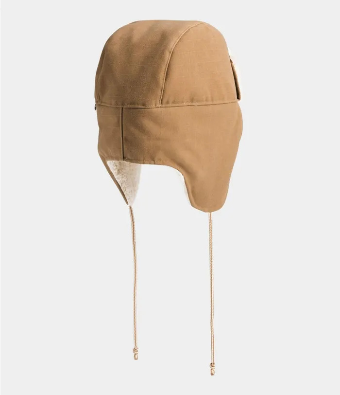 Womens Canvas Trapper Utility Brown The North Face Beanies and Scarves