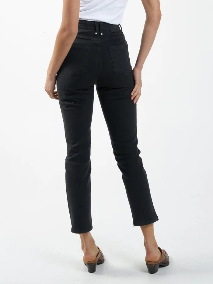 Womens Casey Jean Dusk Black Thrills Denim