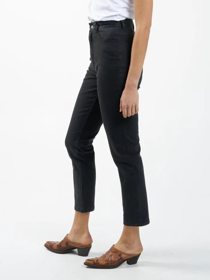 Womens Casey Jean Dusk Black Thrills Denim