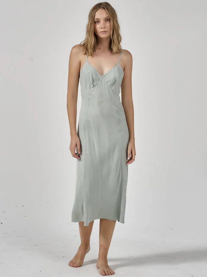 Womens Chelsea Slip Dress Sea Glass Thrills Dresses