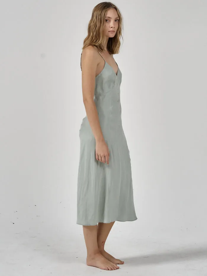 Womens Chelsea Slip Dress Sea Glass Thrills Dresses