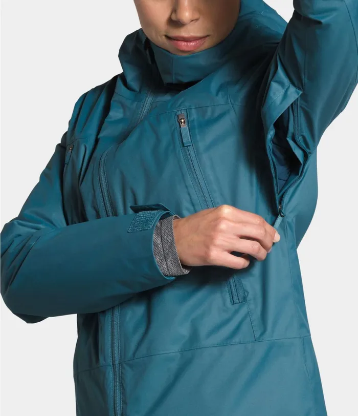 Womens Clementine Triclimate Jacket Mallard Blueblue Wing Teal The North Face Snow