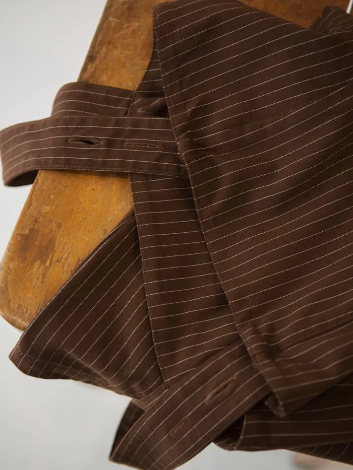 Womens Connie Pinstripe Dress Brown Thrills Dresses