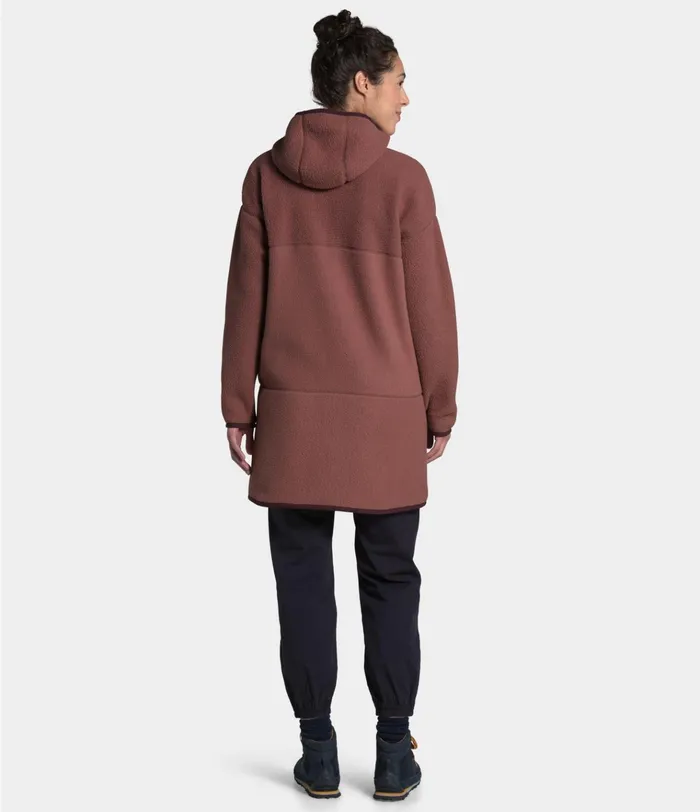 Womens Cragmont Fleece Coat Marron Purpleroot Brown The North Face Fleece