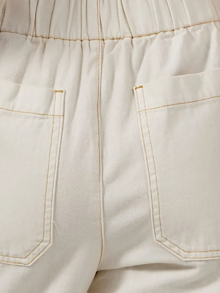 Womens Ease Utility Pant Heritage White Citrus Thrills Pants