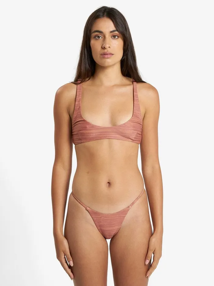 Womens Elixer Micro Bikini Bottom Sundown Thrills Swim