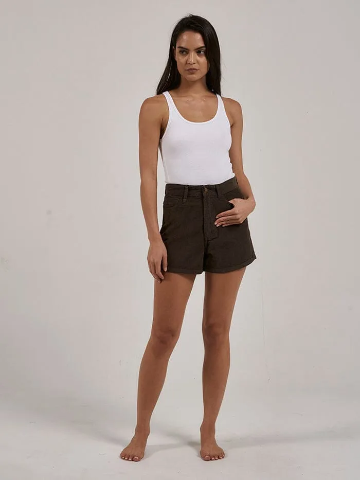 Womens Erica Cord Short Tarmac Thrills Shorts