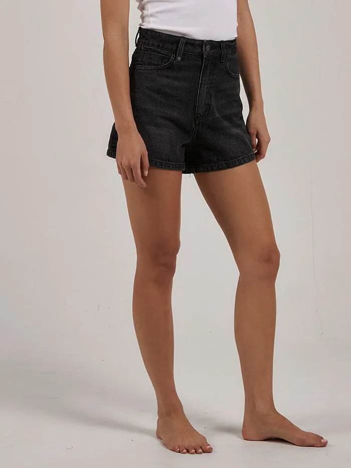 Womens Erica Short Smoke Black Thrills Denim Shorts