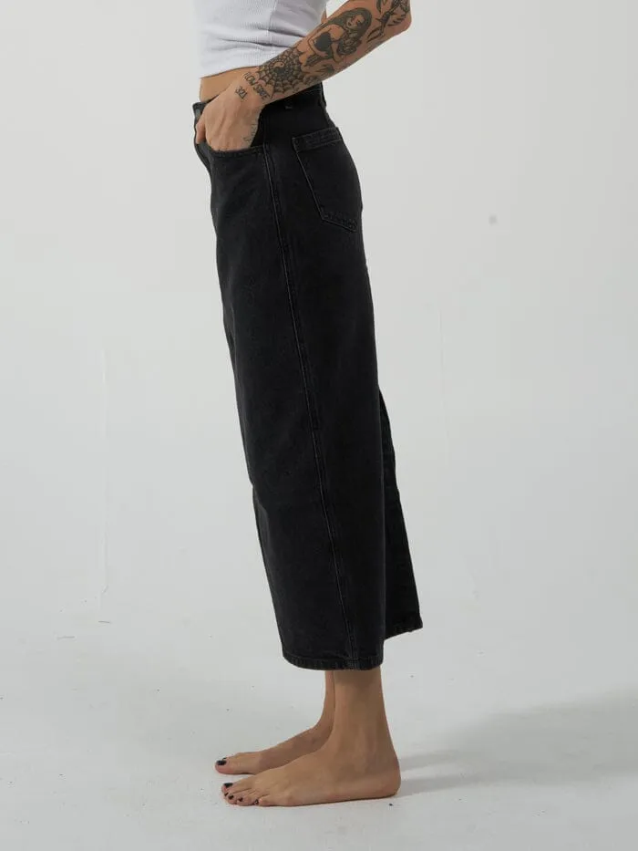 Womens Frankie Skirt Smoke Black Thrills Skirts