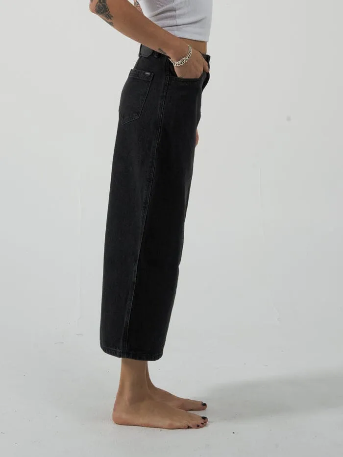 Womens Frankie Skirt Smoke Black Thrills Skirts