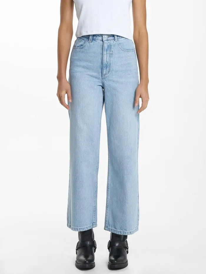 Womens Holly Jean Ash Blue Thrills High Waisted Jeans