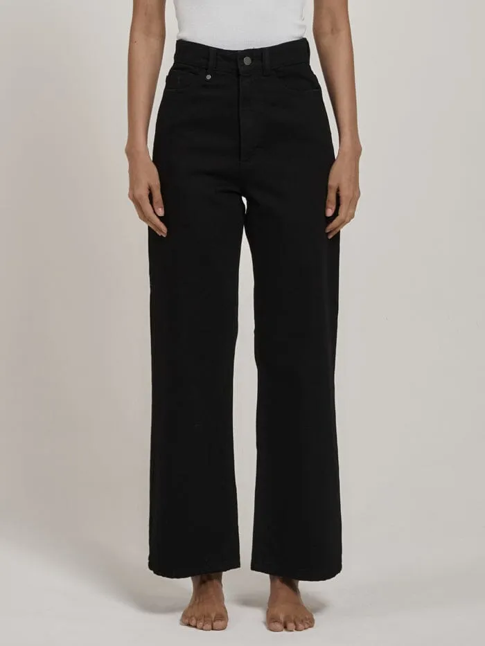 Womens Holly Jean Black Rinse Thrills High Waisted Jeans