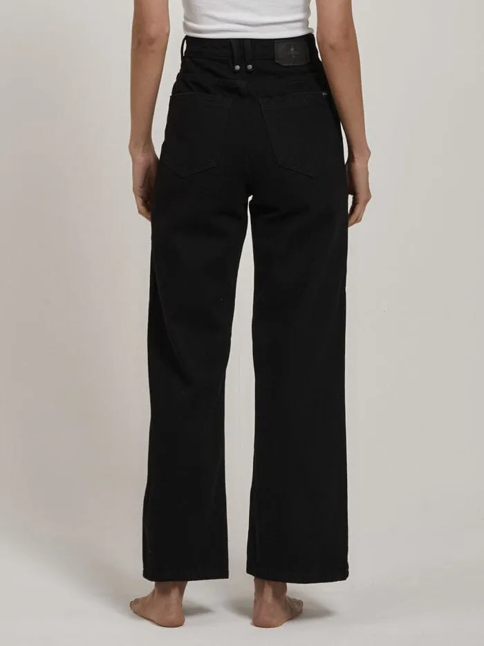 Womens Holly Jean Black Rinse Thrills High Waisted Jeans