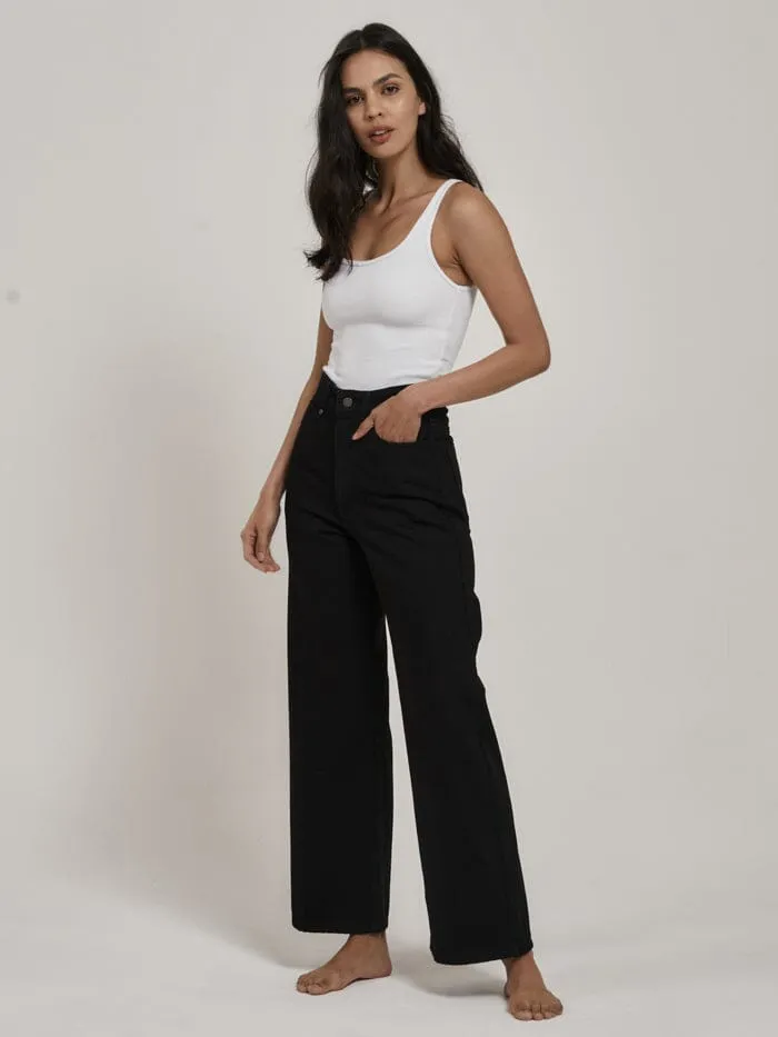 Womens Holly Jean Black Rinse Thrills High Waisted Jeans