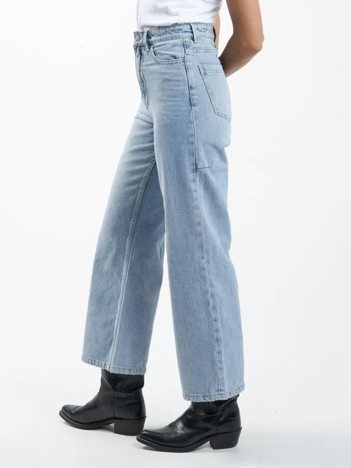 Womens Holly Jean Endless Blue Thrills High Waisted Jeans