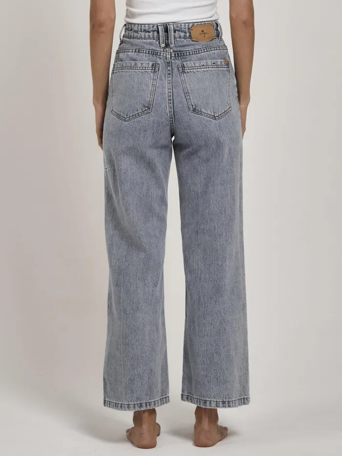Womens Holly Jean Garage Blue Thrills High Waisted Jeans