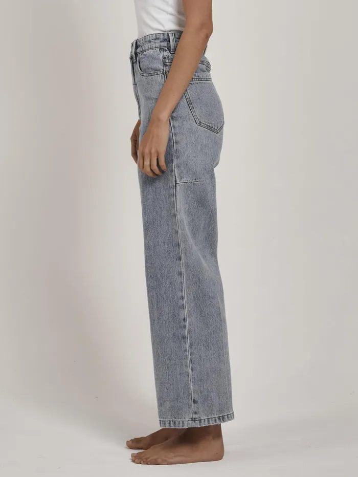 Womens Holly Jean Garage Blue Thrills High Waisted Jeans