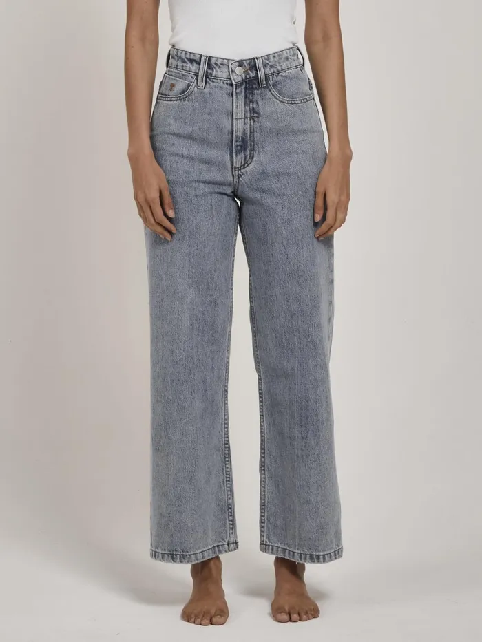 Womens Holly Jean Garage Blue Thrills High Waisted Jeans