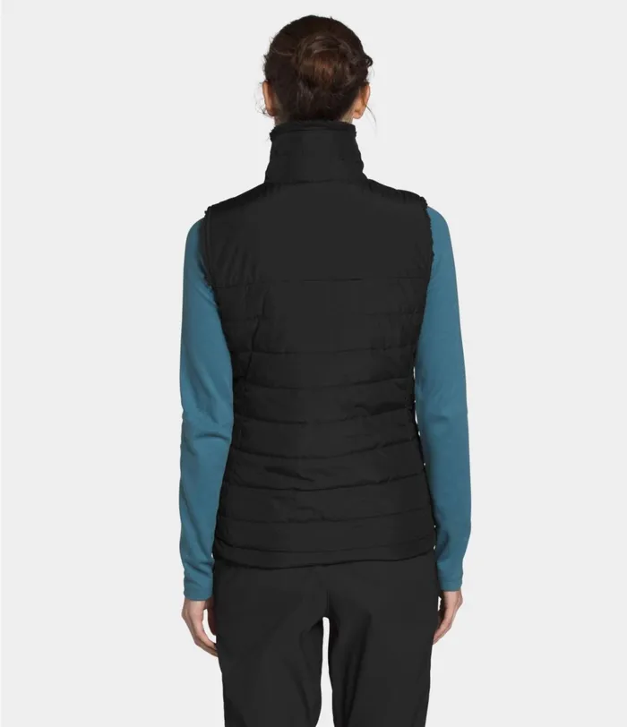 Womens Mossbud Insulated Reversible Vest Tnf Black The North Face Vests