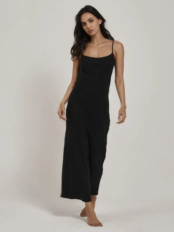 Womens Naomi Slip Dress Antique Black Thrills Dresses