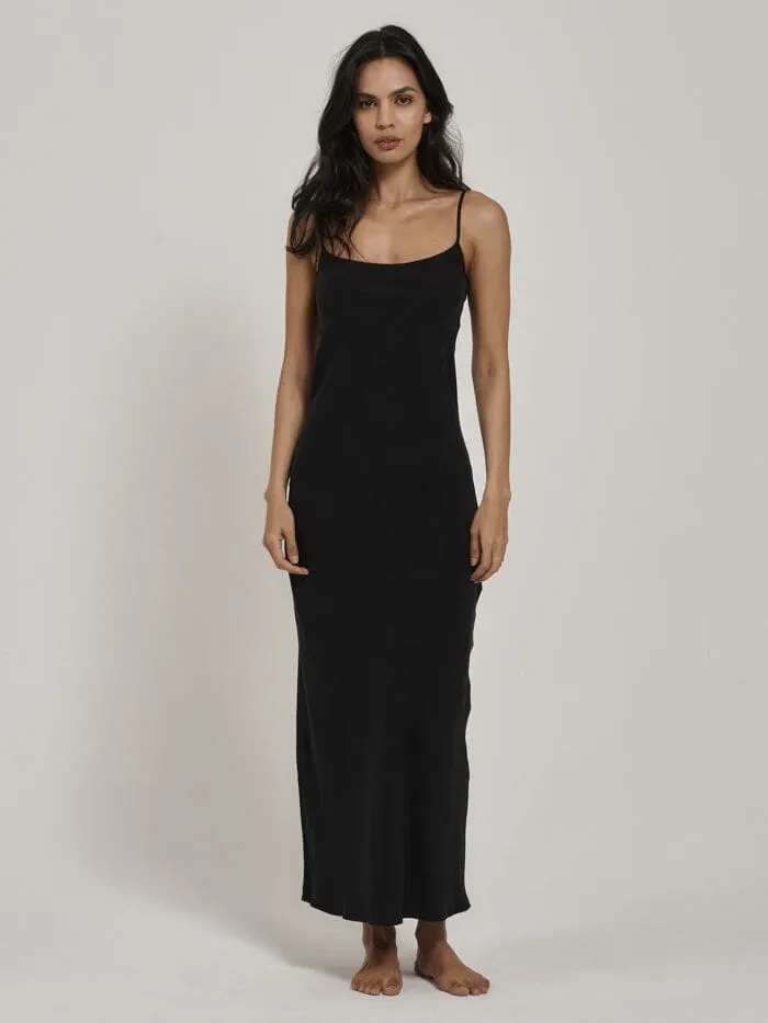 Womens Naomi Slip Dress Antique Black Thrills Dresses