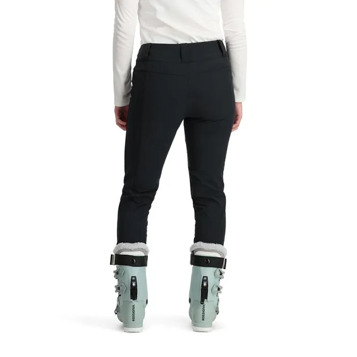 Womens Painted On Softshell Pants Black Spyder Shell