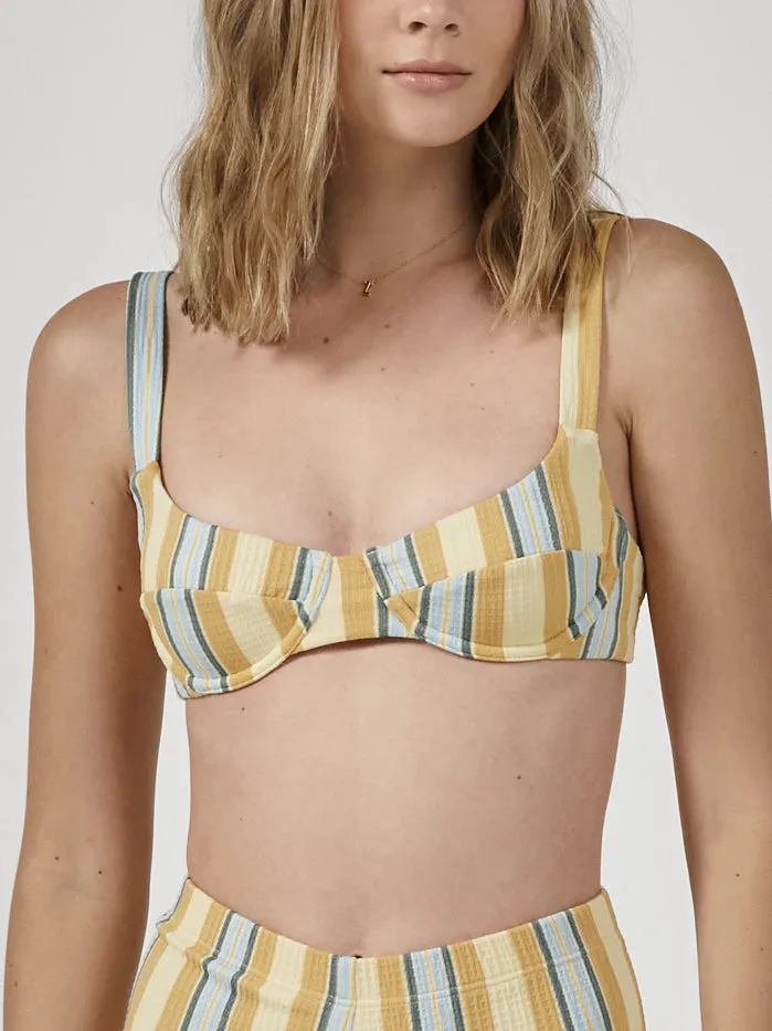 Womens Salon Underwire Bikini Top Citrus Thrills Swim