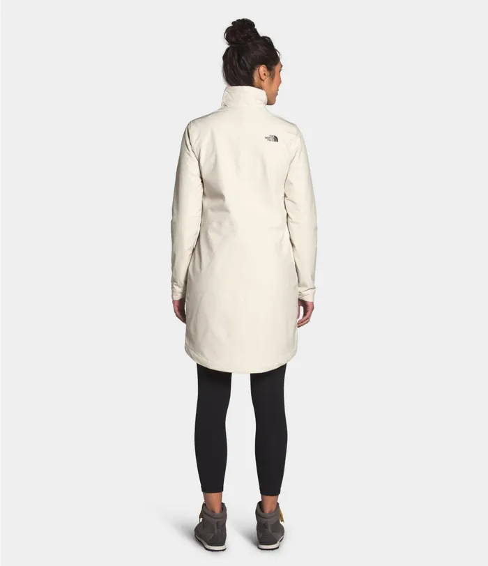 Womens Shelbe Raschel Parka Vintage White The North Face Fleece