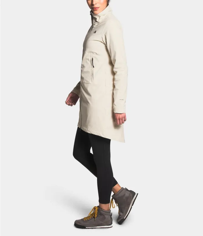 Womens Shelbe Raschel Parka Vintage White The North Face Fleece
